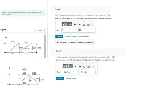 Assume That The Initial Energy Stored In The Chegg