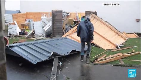 Tempête Ciaran en France bilan réévalué à un mort et 16 blessés de