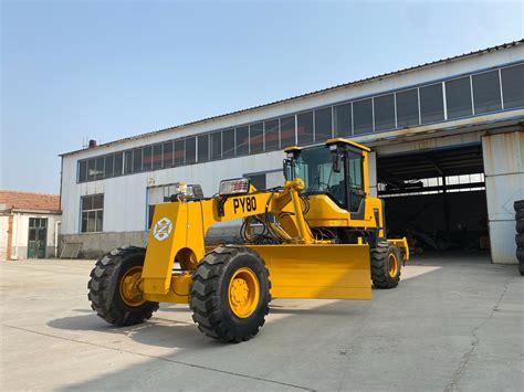 80 HP Mini Articulated Motor Grader With Eac For Exporting Tiangong