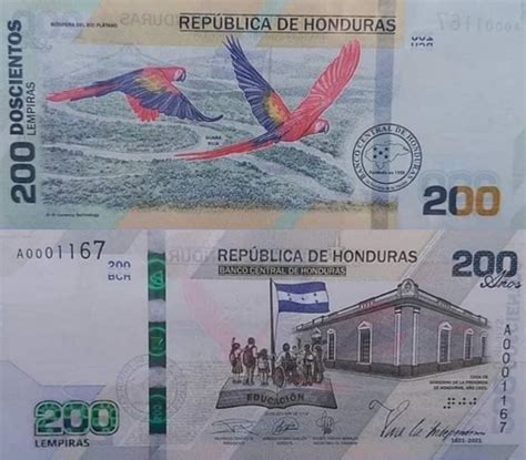 Billete De Lempiras Gana Premio Internacional Como Mejor Nuevo