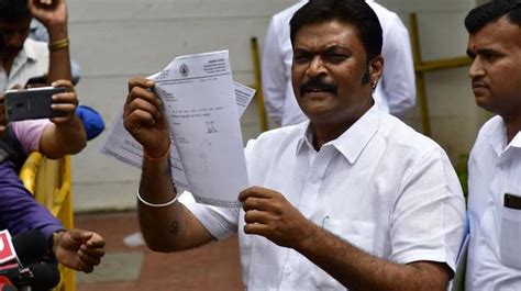 Karnataka Congress Mla Anand Singh Quits From Assembly The Hindu