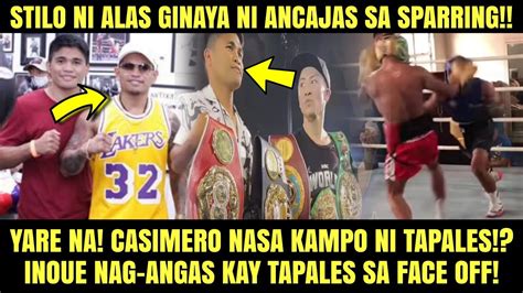 Casimero Asa Camp Ni Tapales Inoue Nag Angas Sa Face Off Casimero