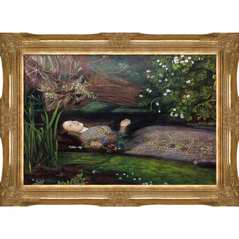 The Painting Of Ophelia In The Water