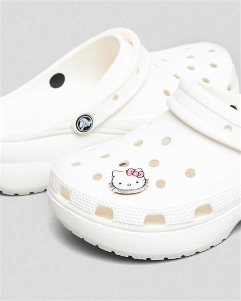 Shop Crocs Hello Kitty Glitter Cat Jibbitz In Multi - Fast Shipping ...