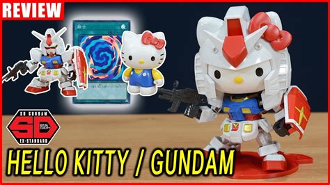 [review] Sd Ex스탠다드 헬로 키티 Rx 78 2 건담 Sd Ex Standard Hello Kitty Rx 78