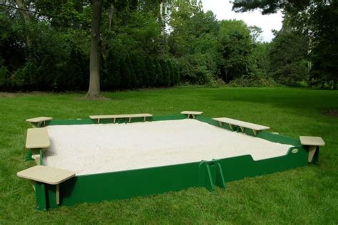 Sandlock 10ft X 10ft Sandbox Kit Commercial Grade Csg 120120