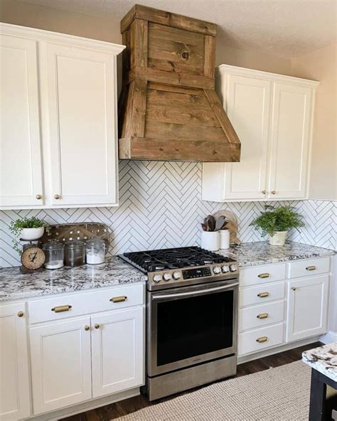 White Kitchen With Wooden Accents Soul Lane