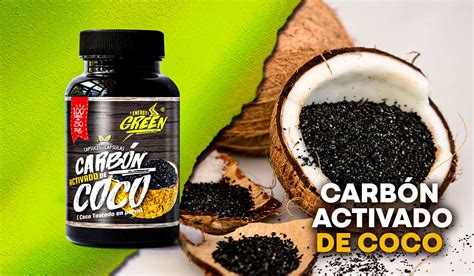 Conoce los beneficios del carbón activado de coco