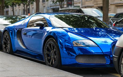 Fond d écran véhicule bleu voiture de sport Bugatti Veyron