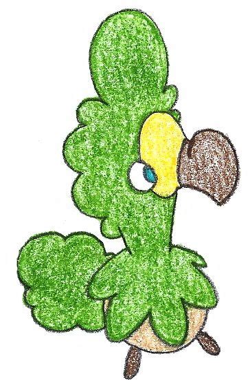 Bushy Dodo By Frozen Feather Fakemon Pokemon Pokemon Mario