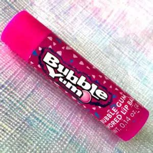 Bubble Yum Bubblegum Scented Lip Balm Makes Food Scents