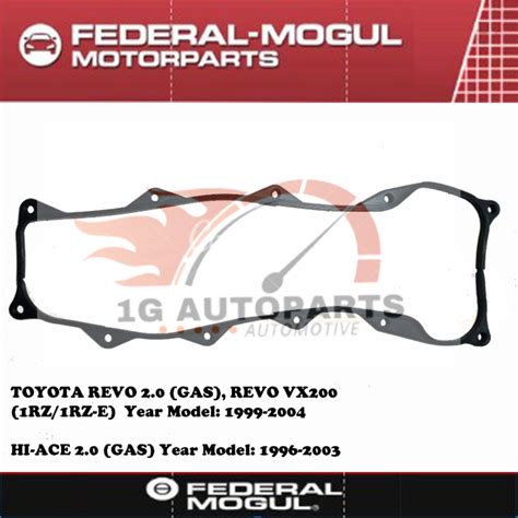 Valve Cover Gasket For Toyota Revo Gas Revo Vx Rz Rz E