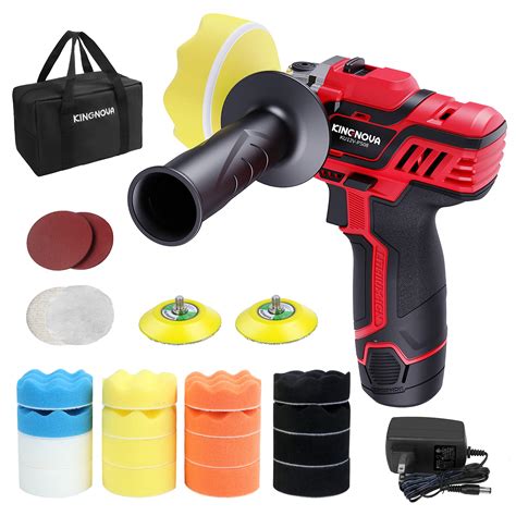 Buy Kingnova V Cordless Buffer Polisher For Car Detailing Variable