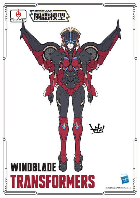 Flame Toys Reveal Updated Windblade Design Transformers