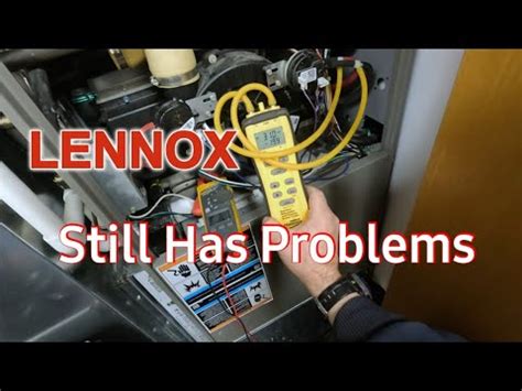 Gas Furnace Not Heating Typical Lennox Problems YouTube