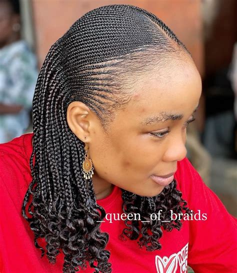 Micro Braids Bun