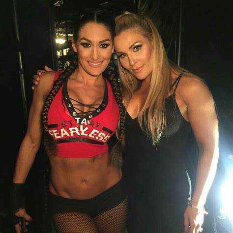 Nikki Bella Natalya Nikki Bella John Cena And Nikki Nikki Bella