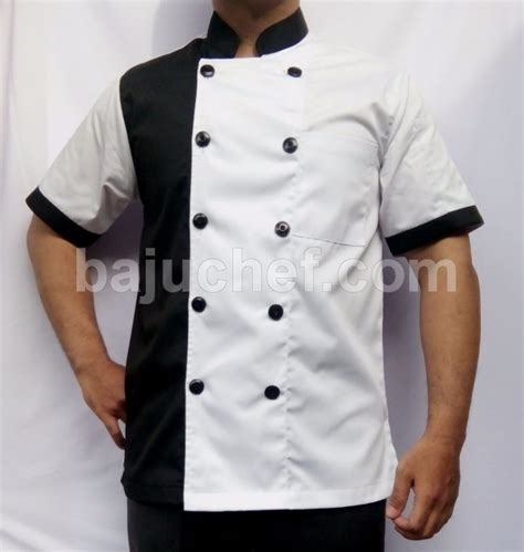 Baju Chef Basic Cb 1901 Baju Koki Kombinasi • Baju Koki Baju Chef