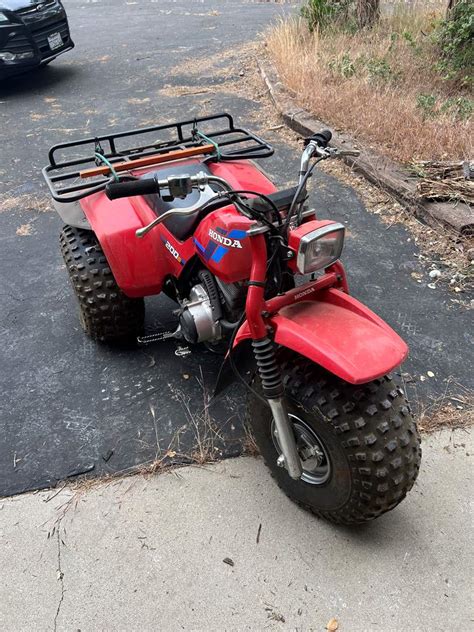 Lot 2 Off Road Three Wheeler Honda 200s Merlin S Online Estate Auctions