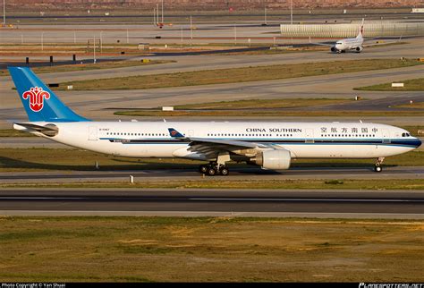 B 5967 China Southern Airlines Airbus A330 323 Photo By Yan Shuai ID