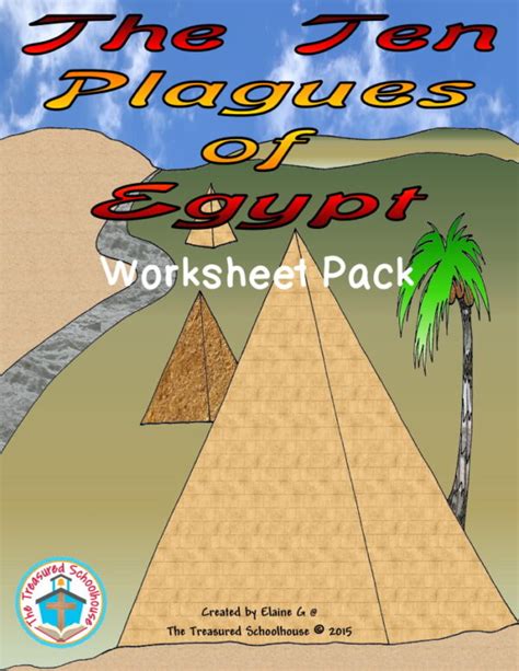 The Ten Plagues of Egypt Worksheet Pack | Made By Teachers