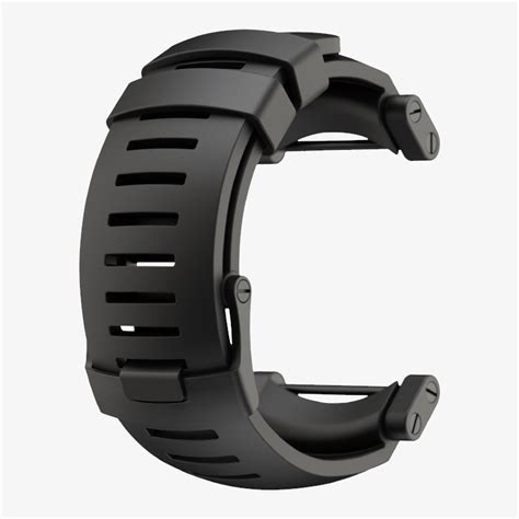 Suunto Core Black Silicone Strap - For all Core models