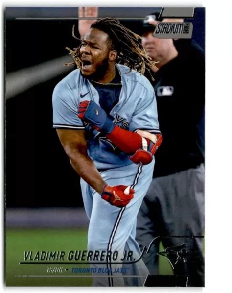 Topps Stadium Club Vladimir Guerrero Jr Toronto Blue Jays Eur