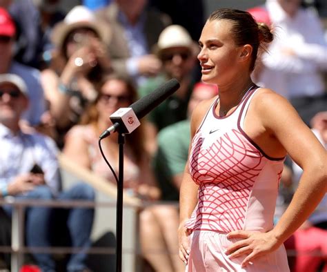 French Open Sabalenka Nie Przysz A Na Konferencj Prasow Tr Jmiasto