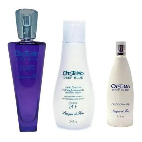 Kit Ototemo Deep Blue Lacqua Di Fiori 3 Itens No Shoptime