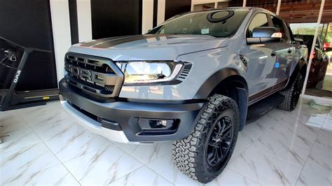 2022 Ford Ranger Raptor Gray Color Big Pick Up 5 Seats Exterior And Interior Youtube