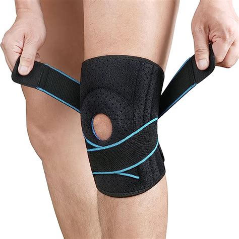 ACWOO Genouillère de Sport Genouillère avec Stabilisateurs Latéraux et