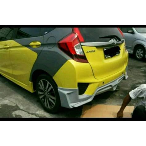 Jual Bodykit Jazz Gk5 Js Racing Belakang Saja Grade A Lentur Tebal Kuat