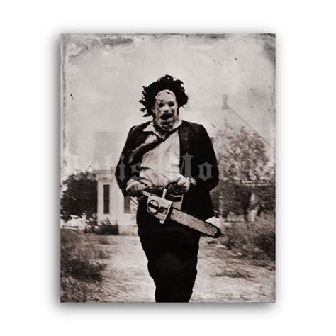 Leatherface Printable Art Digital Download