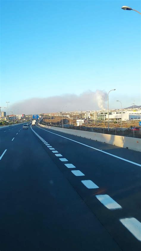 Incendio controlado en Aldea Blanca San Bartolomé de Tirajana