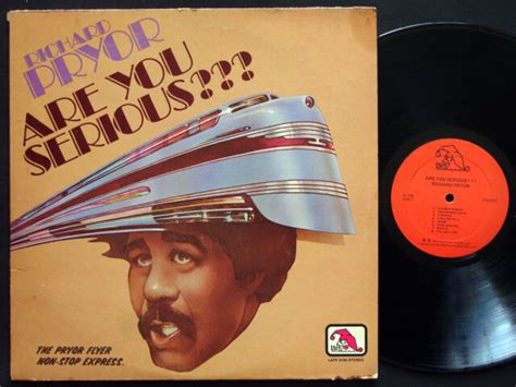 Richard Pryor Are You Serious Lp Laff Records Laff A196 Us 1976 Ebay