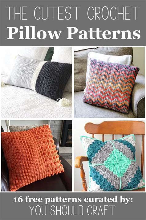 The Cutest Crochet Pillow Patterns