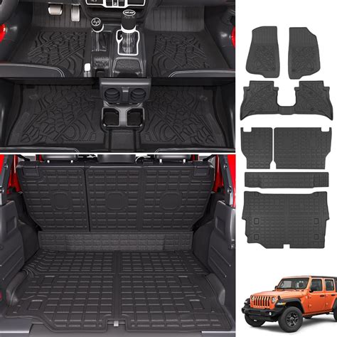 Amazon Powoq Floor Mat Compatible With Jeep Wrangler Jl