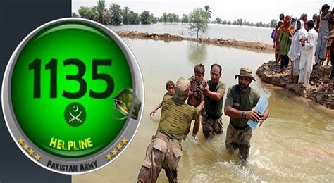 Pakistan Army Establishes Flood Relief Helpline Daily Times