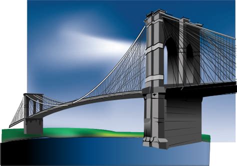 Brooklyn Bridge Clipart Large Size Png Image PikPng