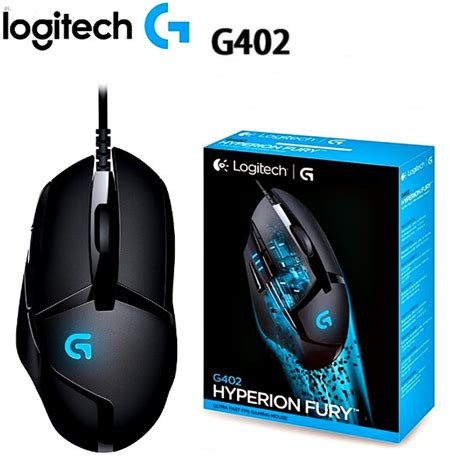 Logitech G402 Hyperion Fury Fps Gaming Mouse 4000 Dpi เมาส์เกมมิ่ง