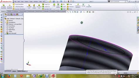 Tutorial How To Create Thread On Solidworks 2013 YouTube