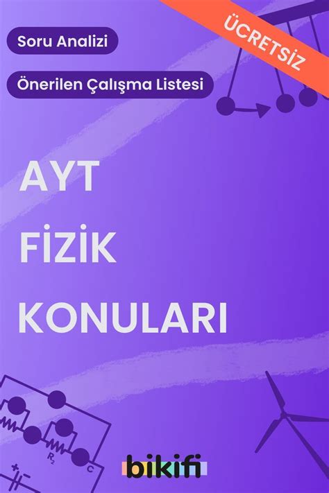 AYT Fizik Konuları ve Soru Dağılımı Fizik Konular Çalışma