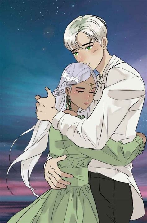 Zylith X Zelan ♥︎ Webtoon Cartoon Drawings Romantic Anime