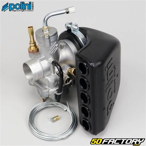 Carburateur Ø24 mm Polini CP avec boîte à air Vespa PK PX 50 125