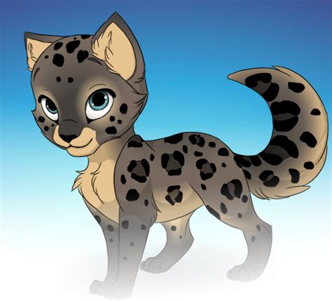 Female Snow Leopard Cub by Bellawolf4 on DeviantArt