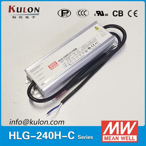 Meanwell High Quality 7 Year Warranty HLG Series LED Driver