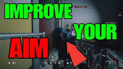 How To Improve Your Aim On Console Rainbow Six Siege Youtube