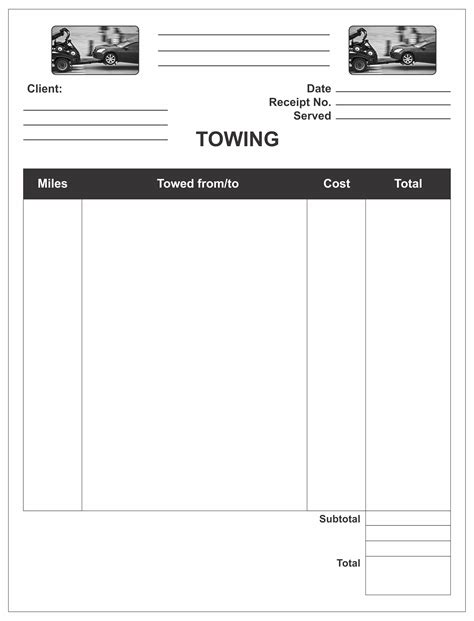 Free Towing Receipt Template Web Streamline Your Towing Business