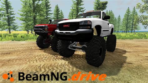 Beamngdrive Mp We Sunk Our Mud Trucks In The Swamp Youtube