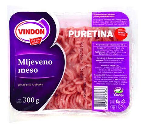 Pureće mljeveno meso Vindon 300 g NTL Akcija Njuškalo katalozi